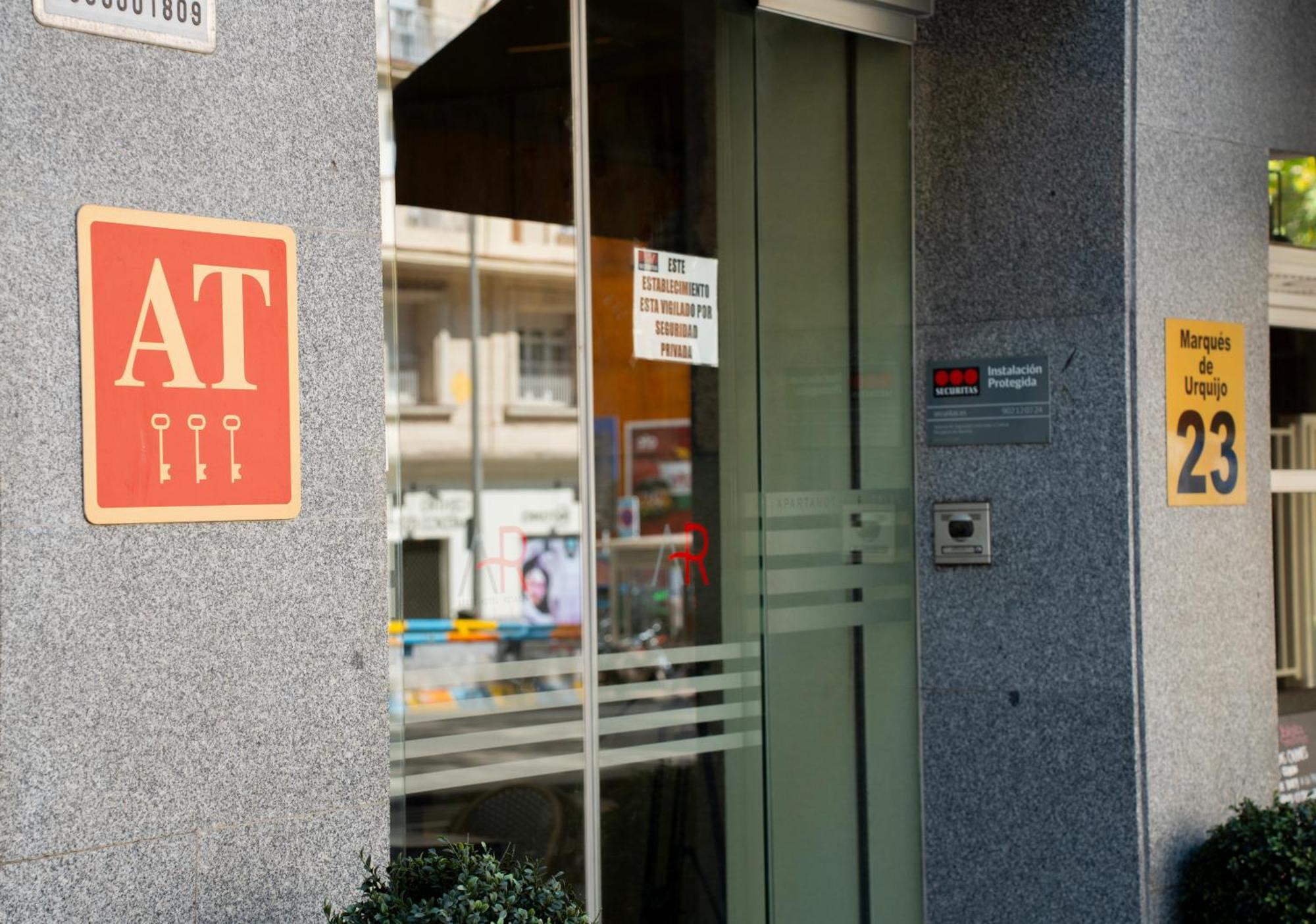 Aparto-Hotel Rosales Madrid Eksteriør bilde