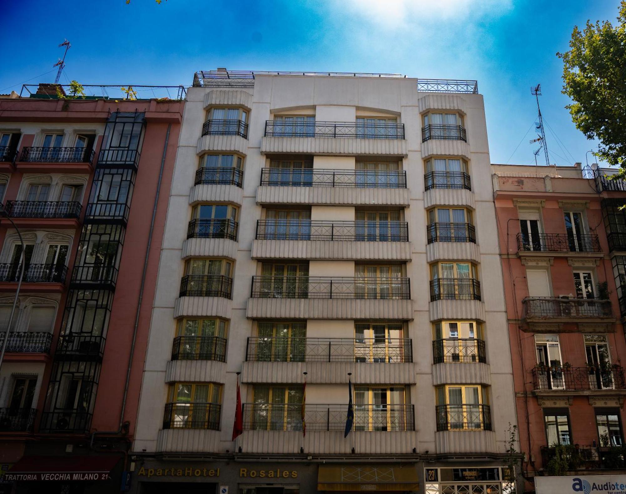 Aparto-Hotel Rosales Madrid Eksteriør bilde