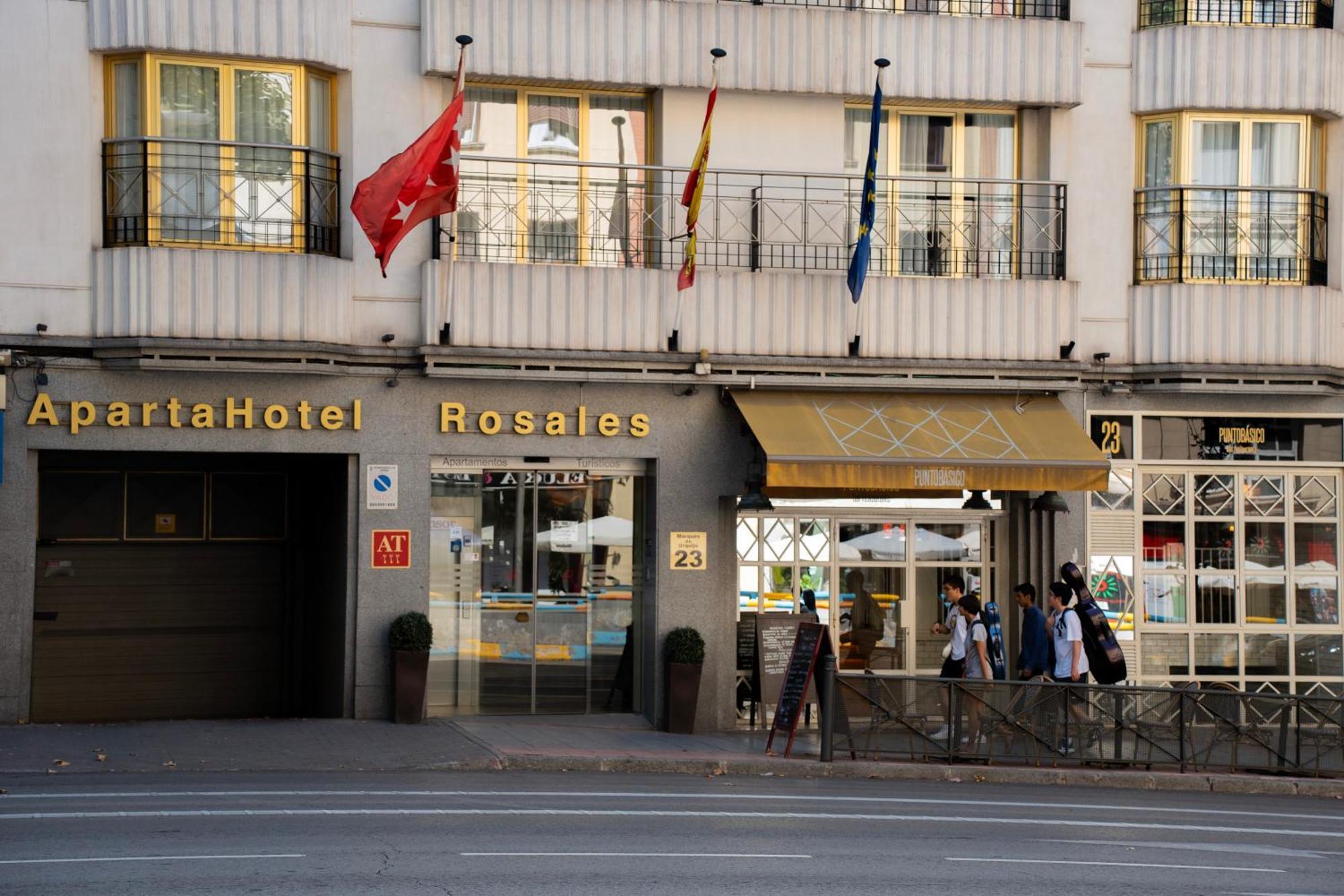 Aparto-Hotel Rosales Madrid Eksteriør bilde