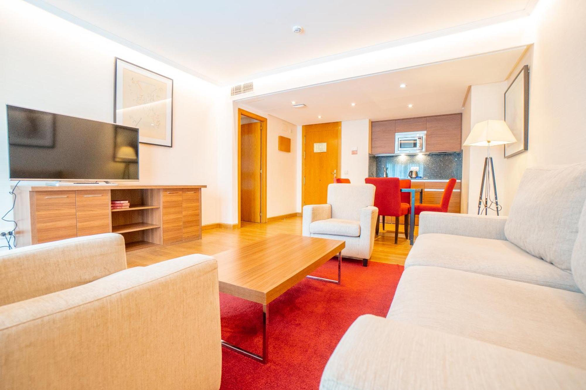 Aparto-Hotel Rosales Madrid Eksteriør bilde